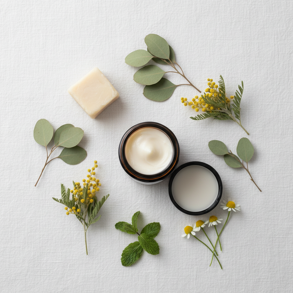 Ingredients flat lay